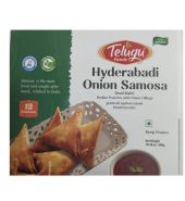 Telugu Foods Frozen Onion Samosa 300Gms