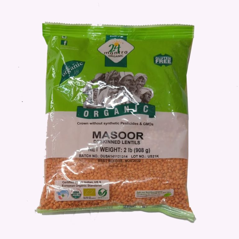 24Mantra Organic Masoor Gota Whole 2Lb – Shresta Indian Grocery