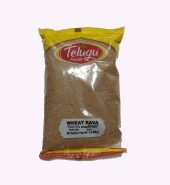 Telugu Foods Wheat Ravva (South Indian Style) Brown 2Lbs